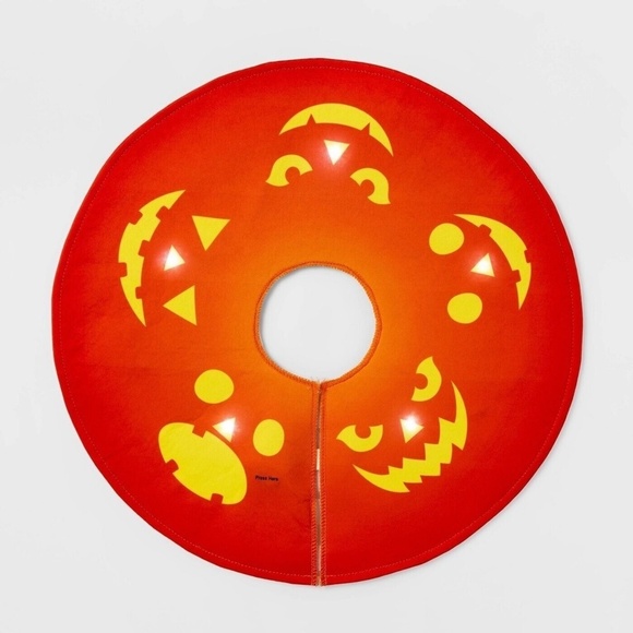 Target Light Up Pumpkin Wheel Cover Halloween Costume Accessory Set Hyde & Eek! - Picture 5 of 5